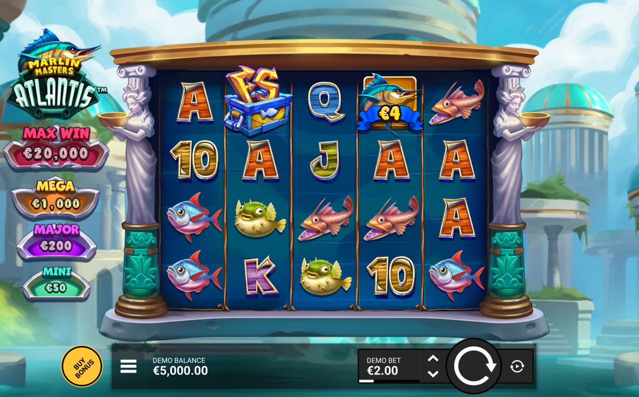 Marlin Masters Atlantis (Hacksaw Gaming) Image 1